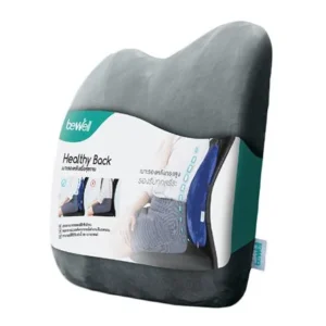 เบาะรองหลังเพื่อสุขภาพ BEWELL H-6 สีเทา