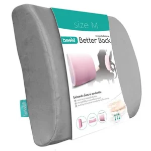 เบาะรองหลังเพื่อสุขภาพ BEWELL H-10 สีเทา